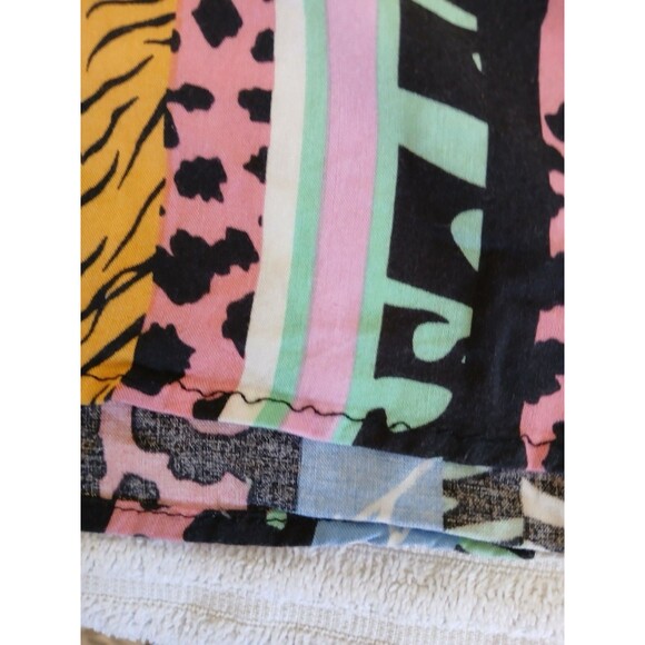 Reason Shirt Mens Small Multicolor  Short Sleeve Button Up Y2K Streetwear - Picture 13 of 14